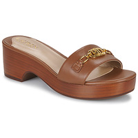 Schuhe Damen Pantoffel Lauren Ralph Lauren ROXANNE-SANDALS-FLAT SANDAL Cognac