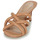 Schuhe Damen Pantoffel Lauren Ralph Lauren LILIANA-SANDALS-HEEL SANDAL Naturfarben