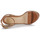 Schuhe Damen Sandalen / Sandaletten Lauren Ralph Lauren HILARIE-ESPADRILLES-WEDGE Cognac