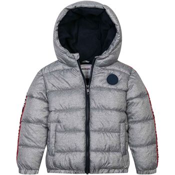 Kleidung Jungen Jacken Minoti Pufferjacke mit Kapuze für Jungen ( 1y-8y ) Grau