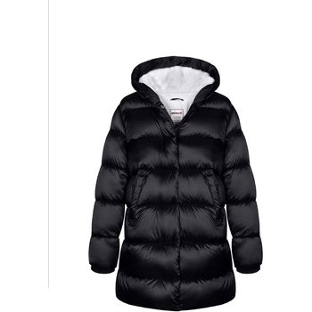 Kleidung Mädchen Jacken Minoti Winterjacke mit Kapuze für Mädchen ( 1y-14y ) Schwarz