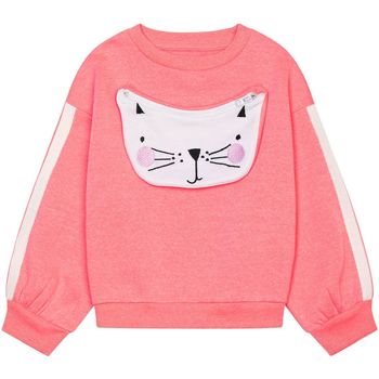 Kleidung Mädchen Sweatshirts Minoti Fleecepullover für Mädchen ( 1y-8y ) Rot