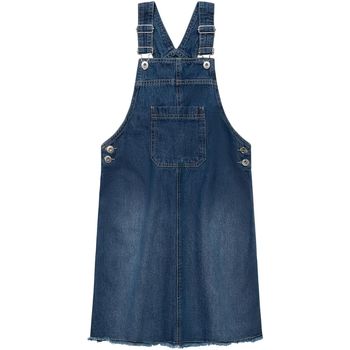 Kleidung Mädchen Kleider Minoti Denim-Latzkleid für Mädchen ( 1y-8y ) Blau