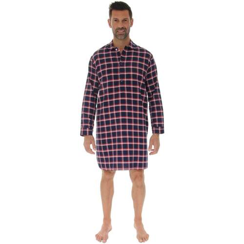 Kleidung Herren Pyjamas/ Nachthemden Le Pyjama Français RIORGES Rot