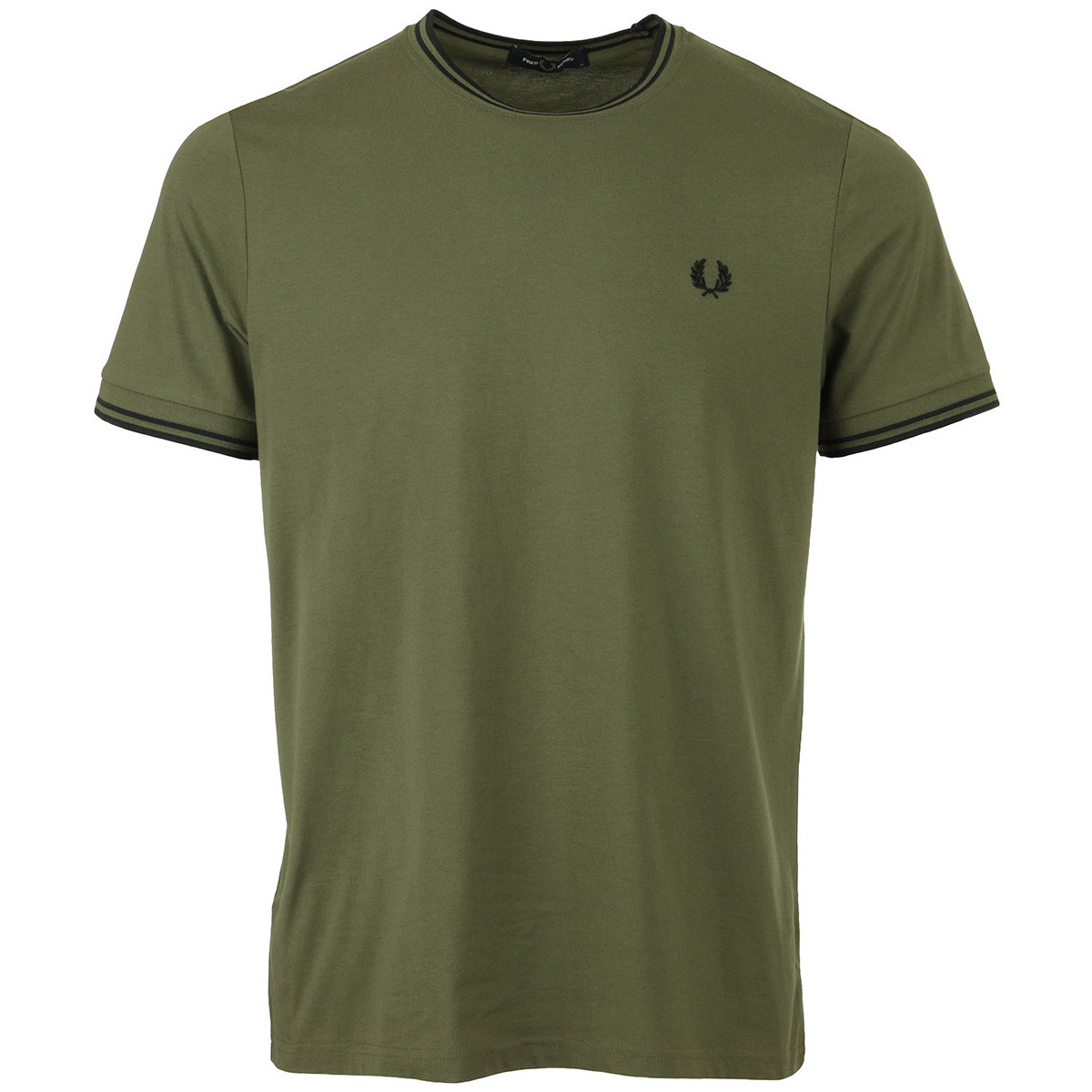 Kleidung Herren T-Shirts Fred Perry Twin Tipped Grün