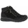 Schuhe Damen Sneaker High Rieker L770100 Schwarz