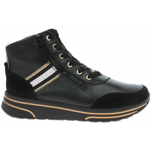 Schuhe Damen Sneaker High Ara 123249901 Schwarz