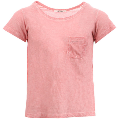 Kleidung Mädchen T-Shirts & Poloshirts Teddy Smith 51005721D Rosa