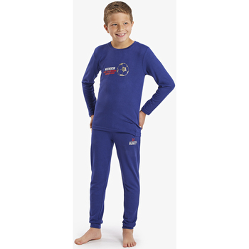 Kleidung Jungen Pyjamas/ Nachthemden Munich CP1150 Blau