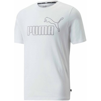 Kleidung Herren T-Shirts Puma Essentials Elevated Weiss