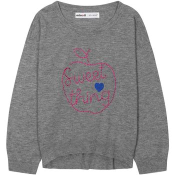 Kleidung Mädchen Pullover Minoti Sweet Thing-Strickpullover für Mädchen ( 1y-8y ) Grau