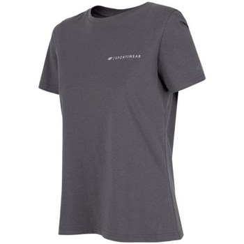 Kleidung Damen T-Shirts 4F TSD025 Grau