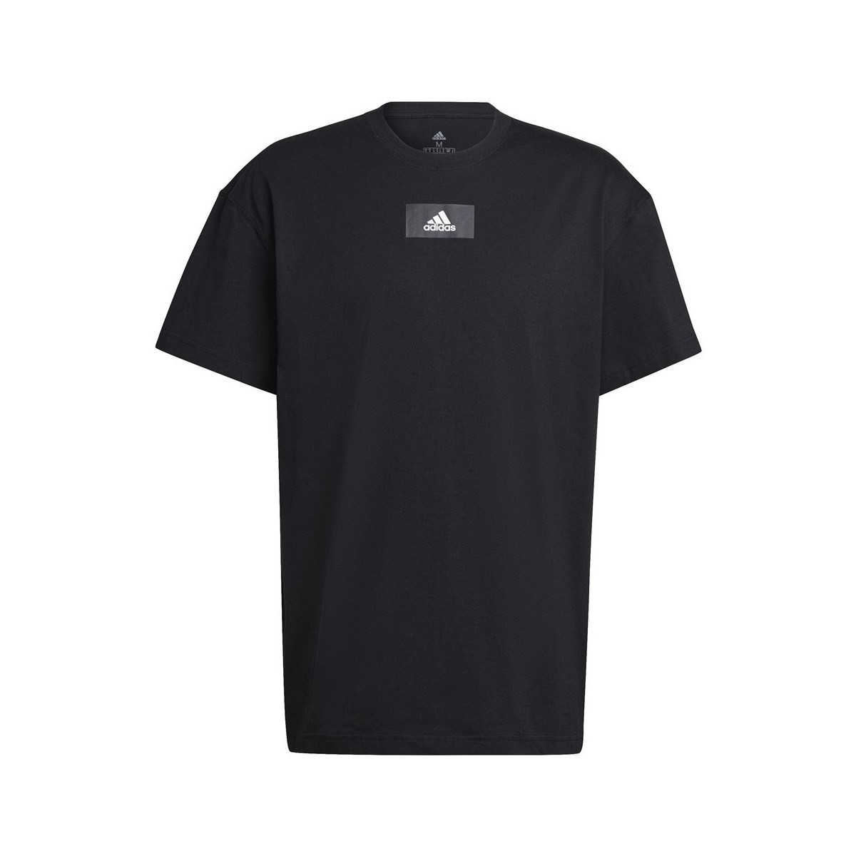 Kleidung Herren T-Shirts adidas Originals Essentials Feelvivid Drop Shoulder Tee Schwarz