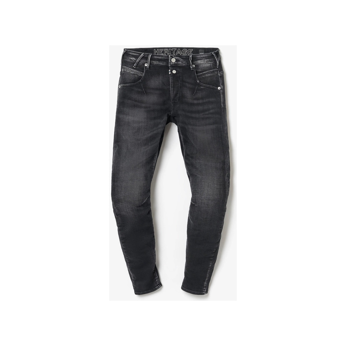 Kleidung Herren Jeans Le Temps des Cerises Jeans tapered 900/3G, länge 34 Schwarz