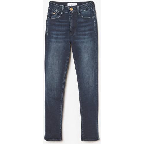 Kleidung Mädchen Jeans Le Temps des Cerises Jeans  Power Skinny High Waist, länge 34 Blau