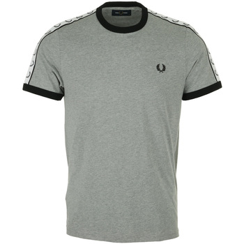 Fred Perry Tapped Ringer Grau