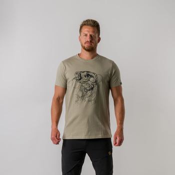 Kleidung Herren T-Shirts & Poloshirts Northfinder ARCHIE TR-3810AD, Grüngrau Grün