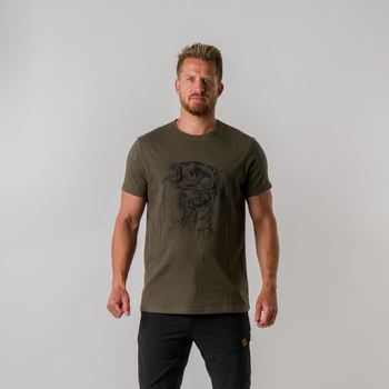 Kleidung Herren T-Shirts & Poloshirts Northfinder ARCHIE TR-3810AD, Blackolive Grün