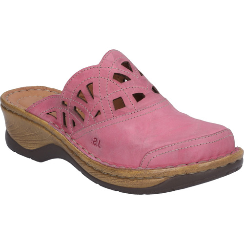 Schuhe Damen Pantoletten / Clogs Josef Seibel Catalonia 41, pink Rosa