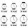 Uhren & Schmuck Armbandühre Chronotech Unisex-Uhr  CT7359-01 (Ø 36 mm) Multicolor