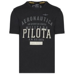 Kleidung Herren T-Shirts Aeronautica Militare TS2045J56334300 Schwarz