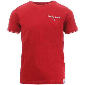 Kleidung Jungen T-Shirts & Poloshirts Teddy Smith 61006195D Rot