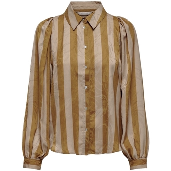 Kleidung Damen Tops / Blusen La Strada Shirt Atina L/S - Golden Gold