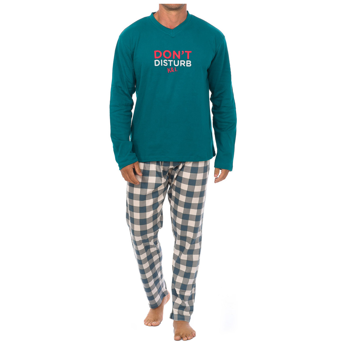 Kleidung Herren Pyjamas/ Nachthemden Kisses&Love KL130154 Multicolor