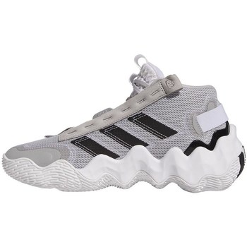 Schuhe Damen Basketballschuhe adidas Originals Exhibit B Mid Grau