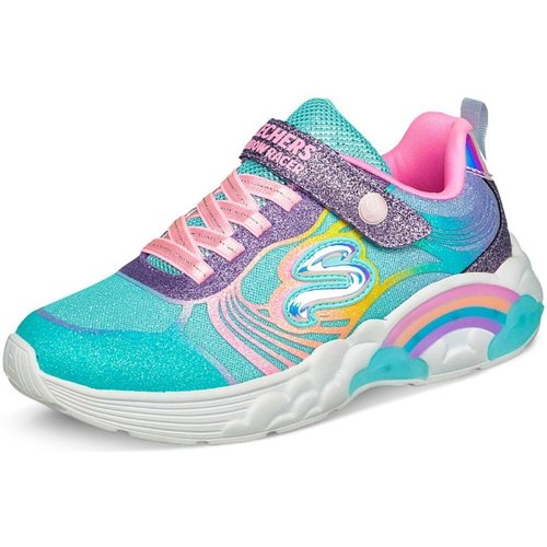 Schuhe Jungen Sneaker Skechers Low Rainbow Racer-NOVA BLITZ 302309L MLT Multicolor