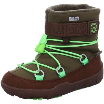 Schuhe Jungen Stiefel Affenzahn Winterstiefel Snowboot Frog grün
