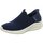 Schuhe Damen Slipper Skechers Slipper ULTRA FLEX 3.0 - SMOOTH STEP 149709 NVY Blau