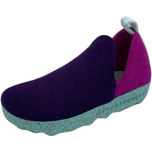 Schuhe Damen Hausschuhe Asportuguesas CITY L rot-kombi P018086001 Multicolor