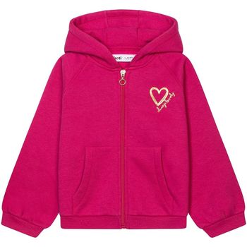 Kleidung Mädchen Sweatshirts Minoti Sweatjacke für Mädchen ( 1y-14y ) Rosa
