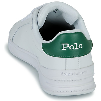 Polo Ralph Lauren HRT CRT CL-SNEAKERS-HIGH TOP LACE Weiss / Grün