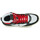 Schuhe Sneaker High Polo Ralph Lauren POLO CRT HGH-SNEAKERS-HIGH TOP LACE Schwarz / Weiss / Rot
