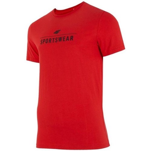 Kleidung Herren T-Shirts 4F TSM354 Rot