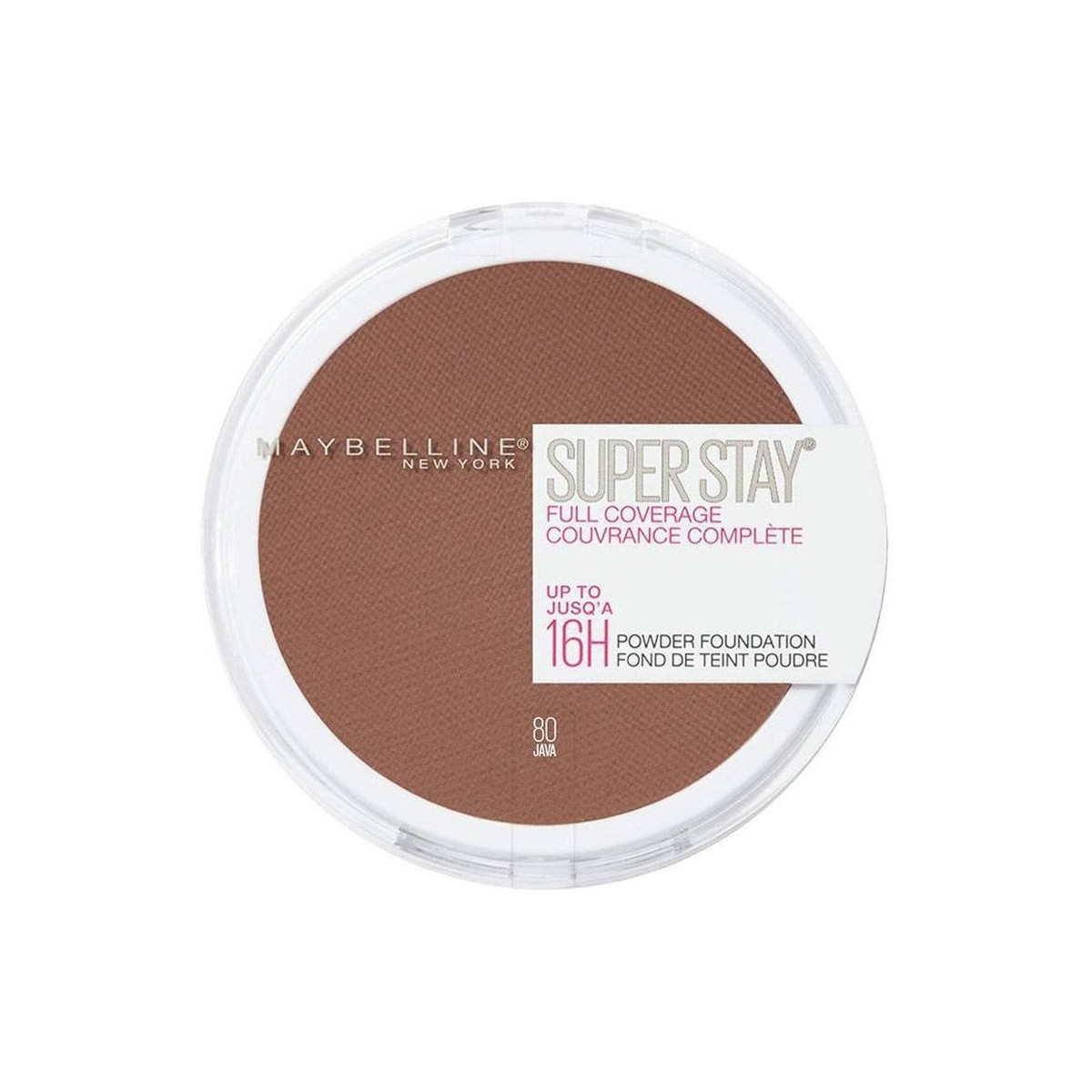 Beauty Damen Make-up & Foundation  Maybelline New York Superstay 16H Puder Foundation - 80 Java Braun
