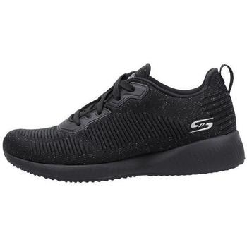 Schuhe Damen Sneaker Low Skechers BOBS SPORT SQUAD TOTAL GLAM Schwarz