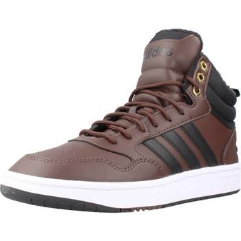 Schuhe Herren Sneaker adidas Originals HOOPS 3.0 MID WTR Braun