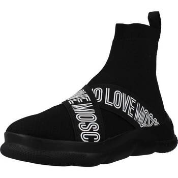 Schuhe Damen Sneaker Love Moschino JA15224G0F Schwarz