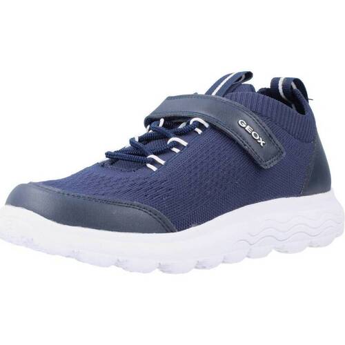 Schuhe Kind € C 48,00 J Low Geox Sneaker BOY - SPHERICA Blau