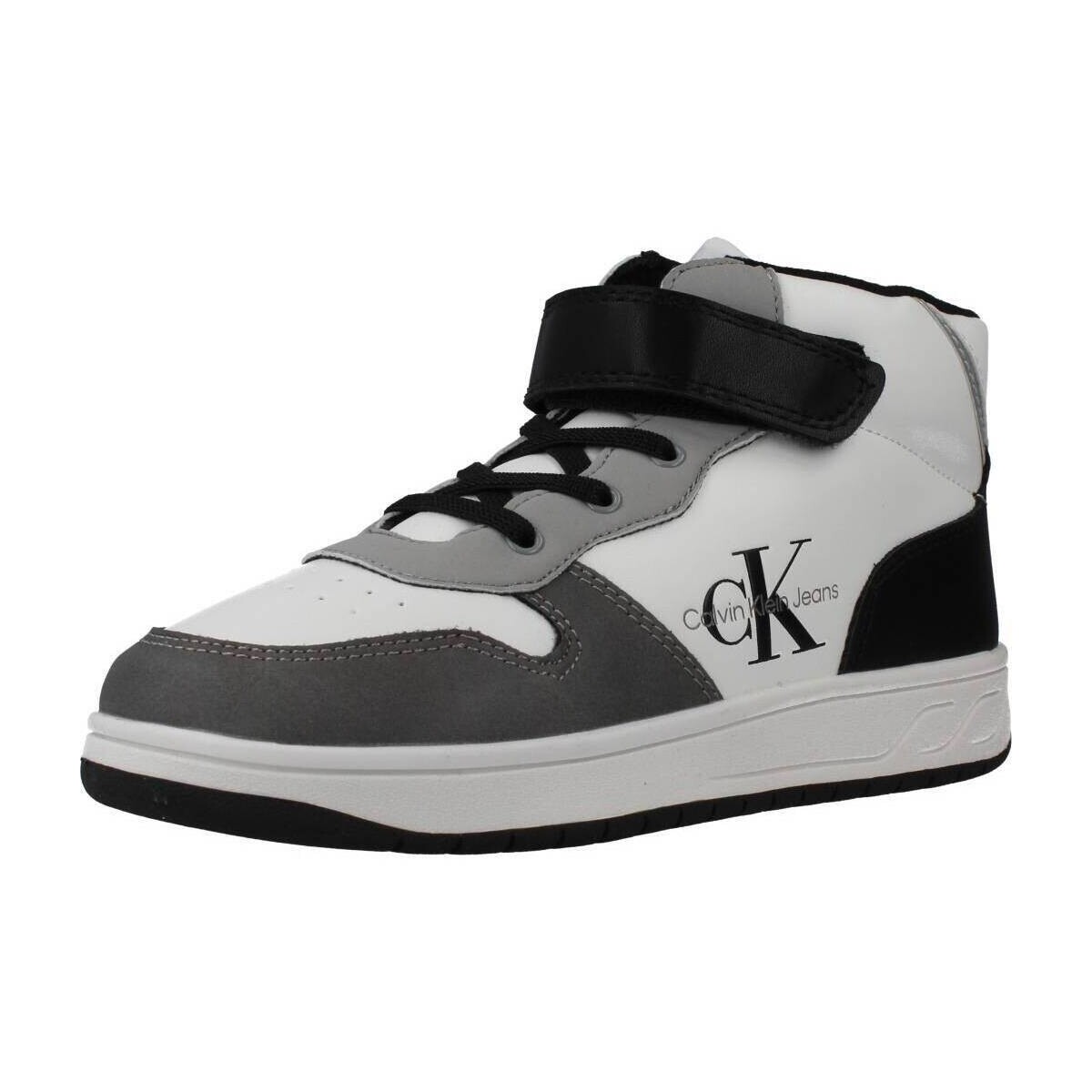 Schuhe Jungen Sneaker Low Calvin Klein Jeans V1X980331 Weiss