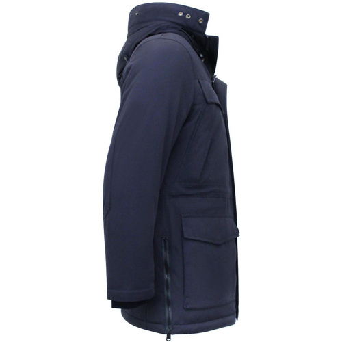 Enos Moderne Winterjacke Blau