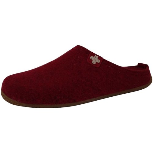 Schuhe Damen Hausschuhe Kitzbuehel PANTOLETTE MIT WARMFUTTER 3886/0351 Rot