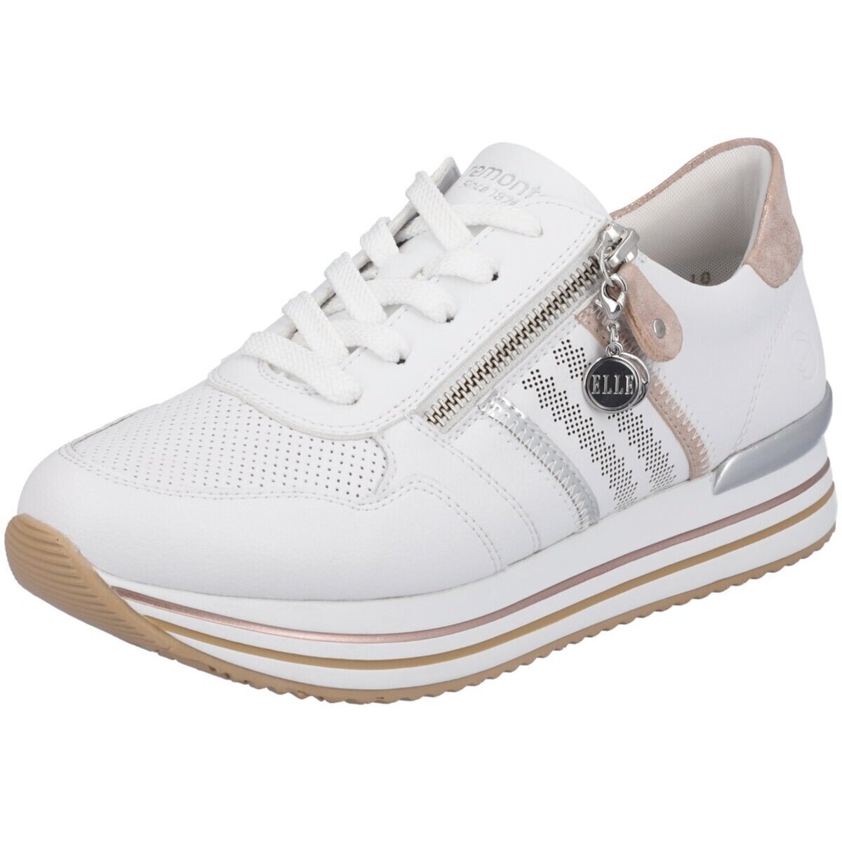 Schuhe Damen Derby-Schuhe & Richelieu Remonte Schnuerschuhe FS Halbschuh D1318-80 Weiss