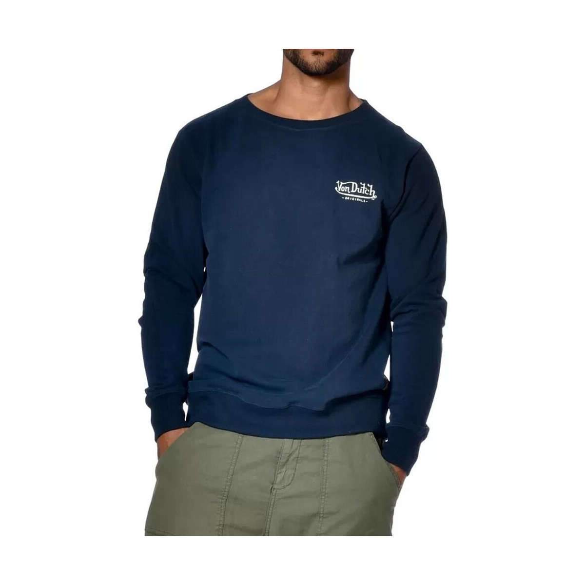 Kleidung Herren Sweatshirts Von Dutch VD/SW/SPIR/B Blau