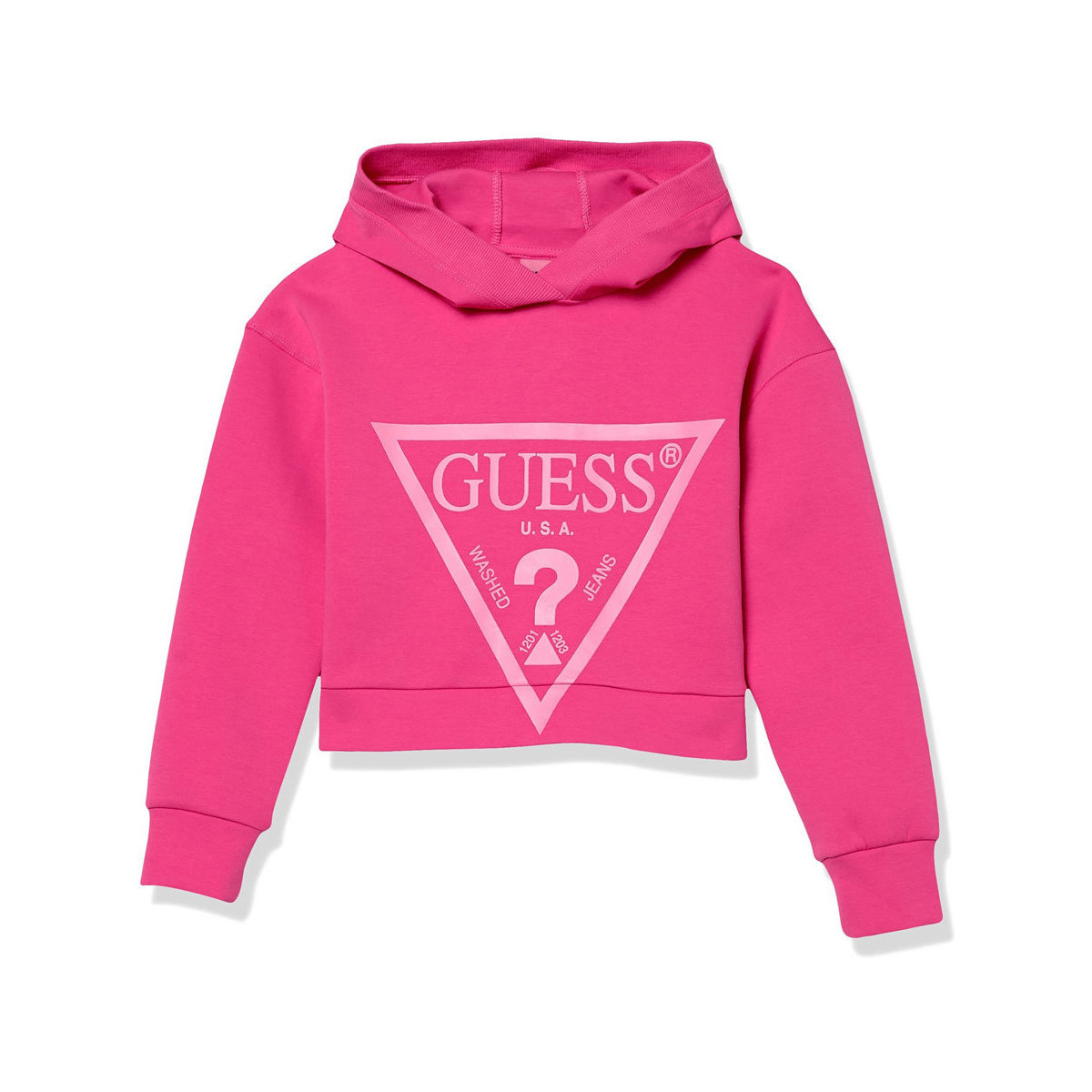 Kleidung Mädchen Sweatshirts Guess G-J2RQ22KAMN2 Rosa