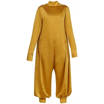 Kleidung Damen Overalls / Latzhosen Buzina Jumpsuit SP18 - Mustard Gelb