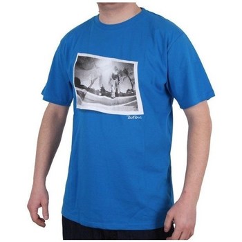 Kleidung Herren T-Shirts DC Shoes Krushed Blau